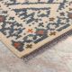 Handcrafted Earthy Cotton and Wool Handknotted Rug for Natural Interiors